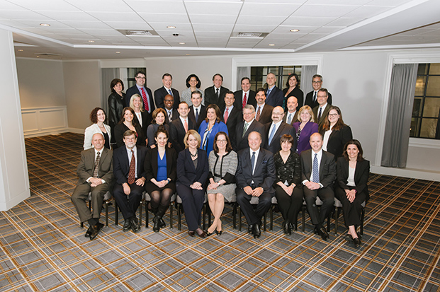 Leaders in the Law honorees join for a group shot.