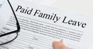 Paid family leave form