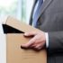 Employee leaving after being fired from work