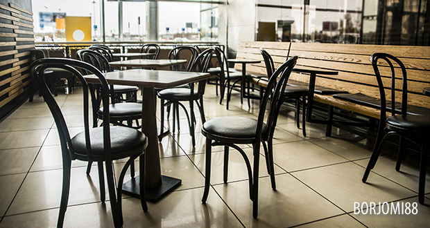 Empty restaurant interior