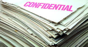 Confidential files