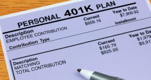 401k plan contribution summary