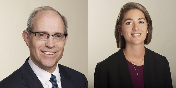 Sheehan Phinney attorneys Alexander Pyle and Kaitlin Murphy