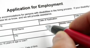 Application for employment