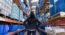 Woman standing in warehouse
