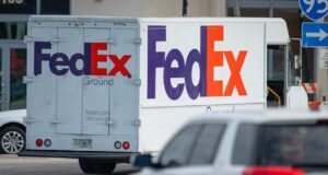 FedEx delivery truck