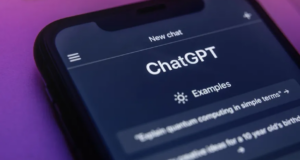 ChatGPT on phone screen